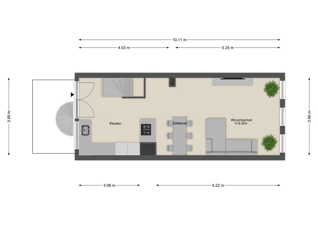 mediumsize floorplan